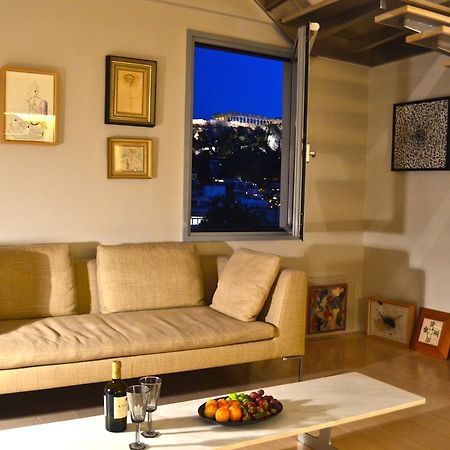 Апартаменты Hidesign Athens Acropolis Luxury Penthouse In Plaka Экстерьер фото
