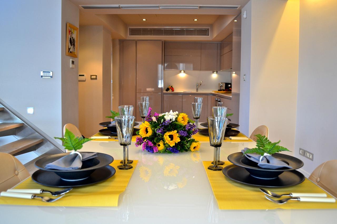 Апартаменты Hidesign Athens Acropolis Luxury Penthouse In Plaka Экстерьер фото