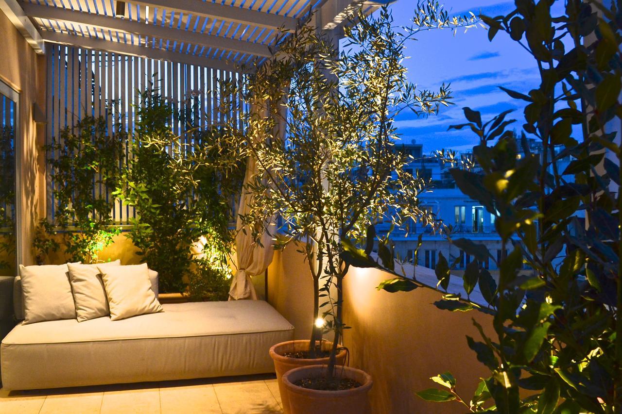 Апартаменты Hidesign Athens Acropolis Luxury Penthouse In Plaka Экстерьер фото