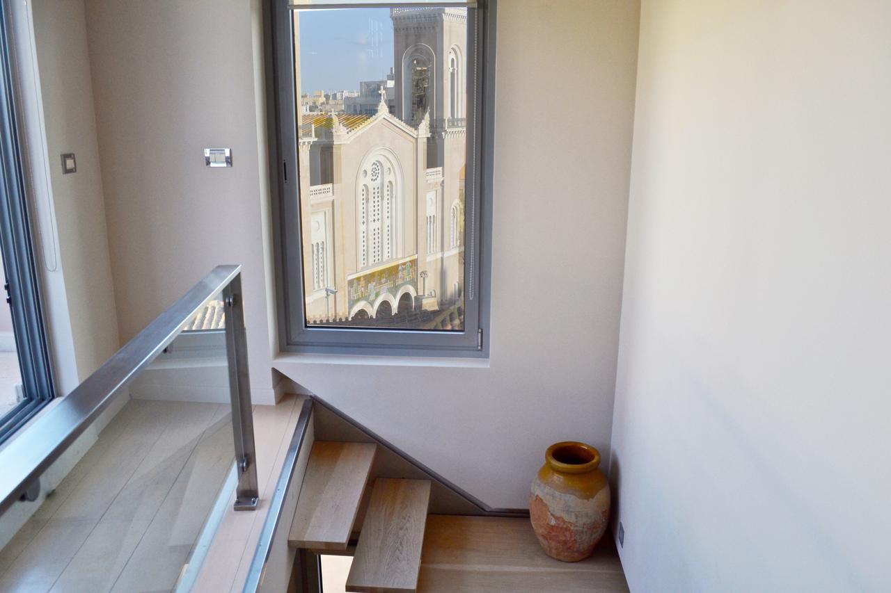 Апартаменты Hidesign Athens Acropolis Luxury Penthouse In Plaka Экстерьер фото